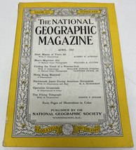 National Geographic Magazine April 1947 Vintage Ads Articles - £6.51 GBP
