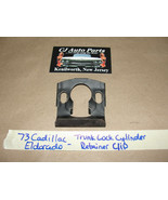OEM 73 Cadillac Eldorado TRUNK LOCK CYLINDER RETAINER CLIP MOUNTING BRACKET - $54.31 CAD