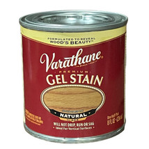 Varathane 224494 Premium Gel Stain Half Pint (8oz) Natural - £18.50 GBP