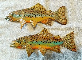 &quot; Brown Trout&quot;, 2021 &quot;Buck and Hen Set&quot;, 9 inches, Left Face, Ready to S... - £37.54 GBP