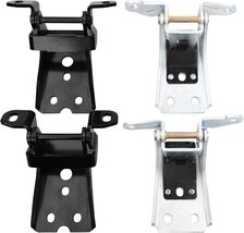 4Pcs Door Hinge Set Upper Lower Left Right- Compatible with Ford Bronco/... - $59.39