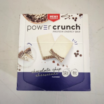 Power Crunch Protein Energy Bar Chocolate Chip Cheesecake 12 Bars EXP 01... - $22.05