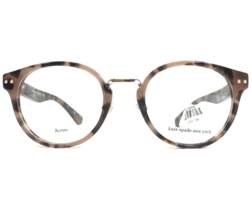 Kate Spade Eyeglasses Frames ASIA/F 086 Brown Tortoise Round Full Rim 50-21-140 - $69.29