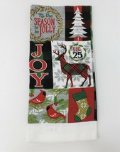 Mainstream Holiday Kitchen Dish Towel - New - Tis the Season to be Jolly - £6.28 GBP