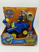 Paw Patrol Dino Rescue Chase’s Deluxe Rev Up Vehicle Mystery Dino Figure - £9.02 GBP
