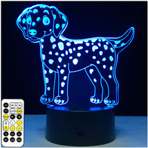 Dog Gifts Dog Lamp with 7 Colors Adjustable Timer Remote &amp; Smart Touch Dog (Dog) - £15.21 GBP