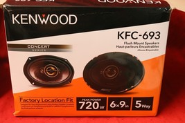 Kenwood KFC-693 6&quot;x9&quot; 5-Way 720W MAX / 150W RMS Concert Series Car Speak... - $148.38 CAD