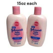 2 Johnson&#39;s Baby Lotion Pink Bottle Original 15 oz New/Sealed Discontinu... - $1,247.04 MXN