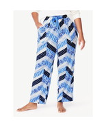 Joyspun Women&#39;s Print Lightweight Flannel Sleep Pants, Multicolor Size S... - $21.62 CAD