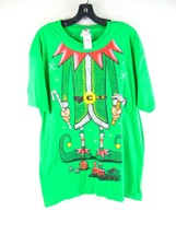 Fruit Of The Loom Green Grinch Cotton T Shirt L Nwt - £19.70 GBP