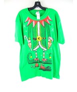 Fruit Of The Loom Green Grinch Cotton T Shirt L Nwt - £19.54 GBP
