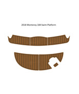 2018 Monterey 184 Swim Platform Step Pad Boat EVA Foam Faux Teak Deck Fl... - $478.69 CAD