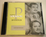LOS DOS REALES Serie Platino/20 Exitos CLASSIC LATIN Mexico Music (1998,... - $26.99