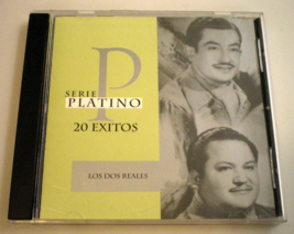 Los Dos Reales Serie Platino/20 Exitos Classic Latin Mexico Music (1998, Bmg Cd) - £21.32 GBP