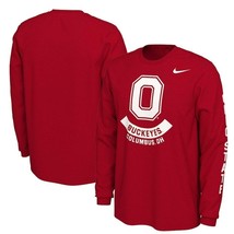 Ohio State Buckeyes Mens Nike Vault Logo Long Sleeve T-Shirt - XL - NWT - £20.75 GBP