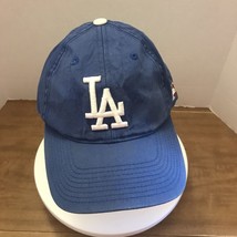 LA Dodgers Blue Hook And Loop Out Door Baseball Cap S/M MLB - £7.03 GBP
