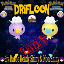 Shiny Drifloon 6iv Non Shiny Pokemon Brilliant Diamond and Shining Pearl  - $2.72 CAD