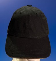 Port Authority Adjustable Black Cap / Hat - $11.30