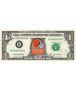 Cleveland Browns on REAL Dollar Bill Football NFL Cash Money Collectible... - $8.88