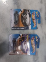 Hot Wheels Bundle: Aston Martin One-77 &amp; Track Stars Scoopa Di Fuego Toy... - £9.33 GBP