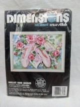 Dimensions No Count Cross Stitch Ballet And Roses 7&quot; X 5&quot; - £8.61 GBP