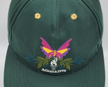 1996 Atlanta Olympics Snapback Baseball Cap Hat Green Opening Ceremonies... - $11.00