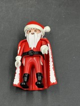 Playmobil Christmas SANTA W/ RED CAPE  IN RED SUIT &amp; POMPOM HAT - £7.78 GBP