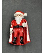 Playmobil Christmas SANTA W/ RED CAPE  IN RED SUIT &amp; POMPOM HAT - £7.43 GBP