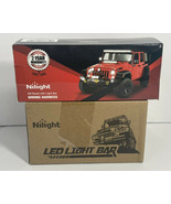 Nilight LED Light Bar 18001F-B for Jeep + Offroad Wiring Harness Kit 100... - $47.47