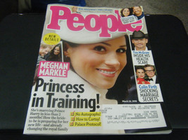 People Magazine - Meghan Markle Princess in Training Cover - March 26, 2018 - £8.28 GBP
