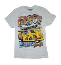 Chevrolet Racing Corvette White Graphic T-Shirt - $23.99