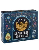 Siete - Taco Shells Grain Free 5.5 oz - Pack of 2 - $37.59