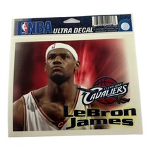 NBA Lebron James 5.5 Inch X 4.5 Inch Decal Cleveland Cavaliers Wincraft - £9.64 GBP