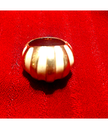 SZ~5.5~18 karat gold electroplate ring - £14.02 GBP