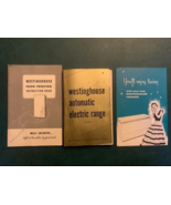 Vintage Lot Westinghouse Appliances Book/Manuals - Freezer and Range - $11.50