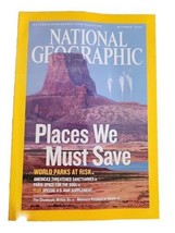 National Geographic Places We Must Save World parks At Risk Oct 2006 Mag... - £3.79 GBP