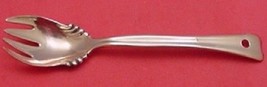 An item in the Antiques category: Lap Over Edge Plain By Tiffany Ice Cream Fork Ruffled Rare Copper