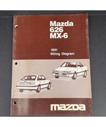 1991 Mazda 626 MX-6 Wiring Diagram Manual – Factory OEM Electrical Guide - $37.68 CAD