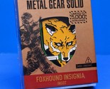 Metal Gear Solid FOXHOUND Liquid Snake Insignia Ingot Emblem Figure Stat... - £14.21 GBP