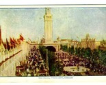 The Plaza White City Amusement Park Postcard  Chicago Illinois - $11.88