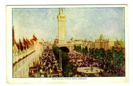 The Plaza White City Amusement Park Postcard  Chicago Illinois - £9.33 GBP