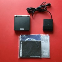 Game Boy Advance SP System Handheld Black Onyx Silver Platinum Charger M... - $186.97