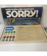 Vintage 1972 SORRY! Board Game Parker Brothers Complete - $20.31 CAD