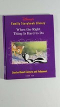 disney family storybook library when the right thing is hard to do - £4.74 GBP