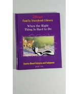disney family storybook library when the right thing is hard to do - £4.67 GBP