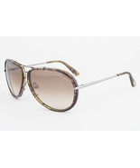 Tom Ford Cyrille Havana Silver / Brown Gradient Sunglasses TF109 14P - £188.50 GBP