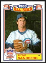 Chicago Cubs Ryne Sandberg 1989 Topps Glossy All Star Insert #14 nr mt ! - £0.39 GBP
