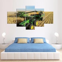 Corn Harvest Multi Panel Canvas Set Farm House Decor Picture JD Combine Country - £21.75 GBP+