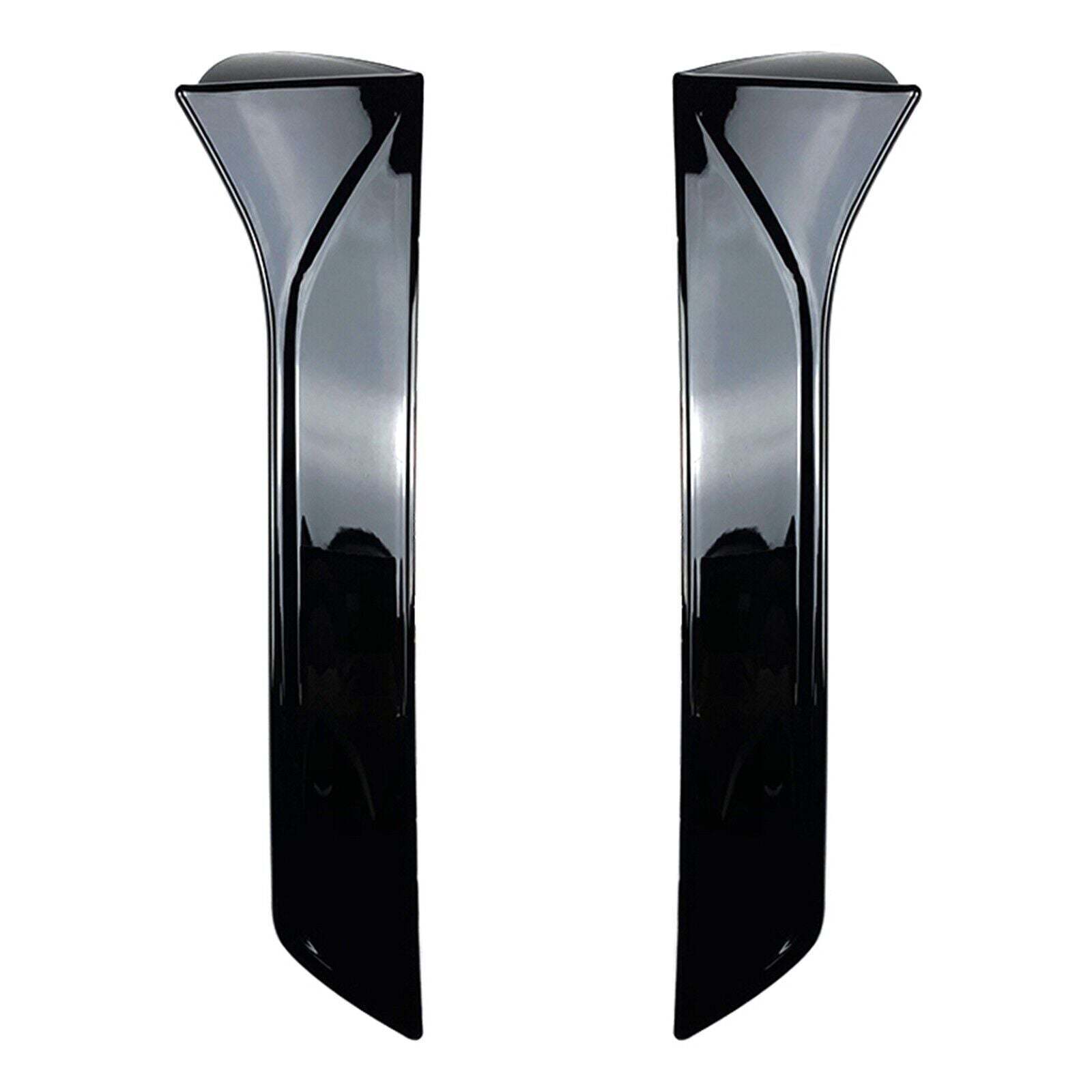 Glossy Black Rear Side Spoiler Wing Kit For Seat Leon FR MK3 MK3.5 2013-... - $32.38