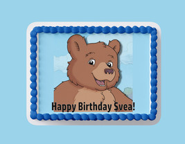 Bear Custom Birthday Cake Topper Decoration - $10.99